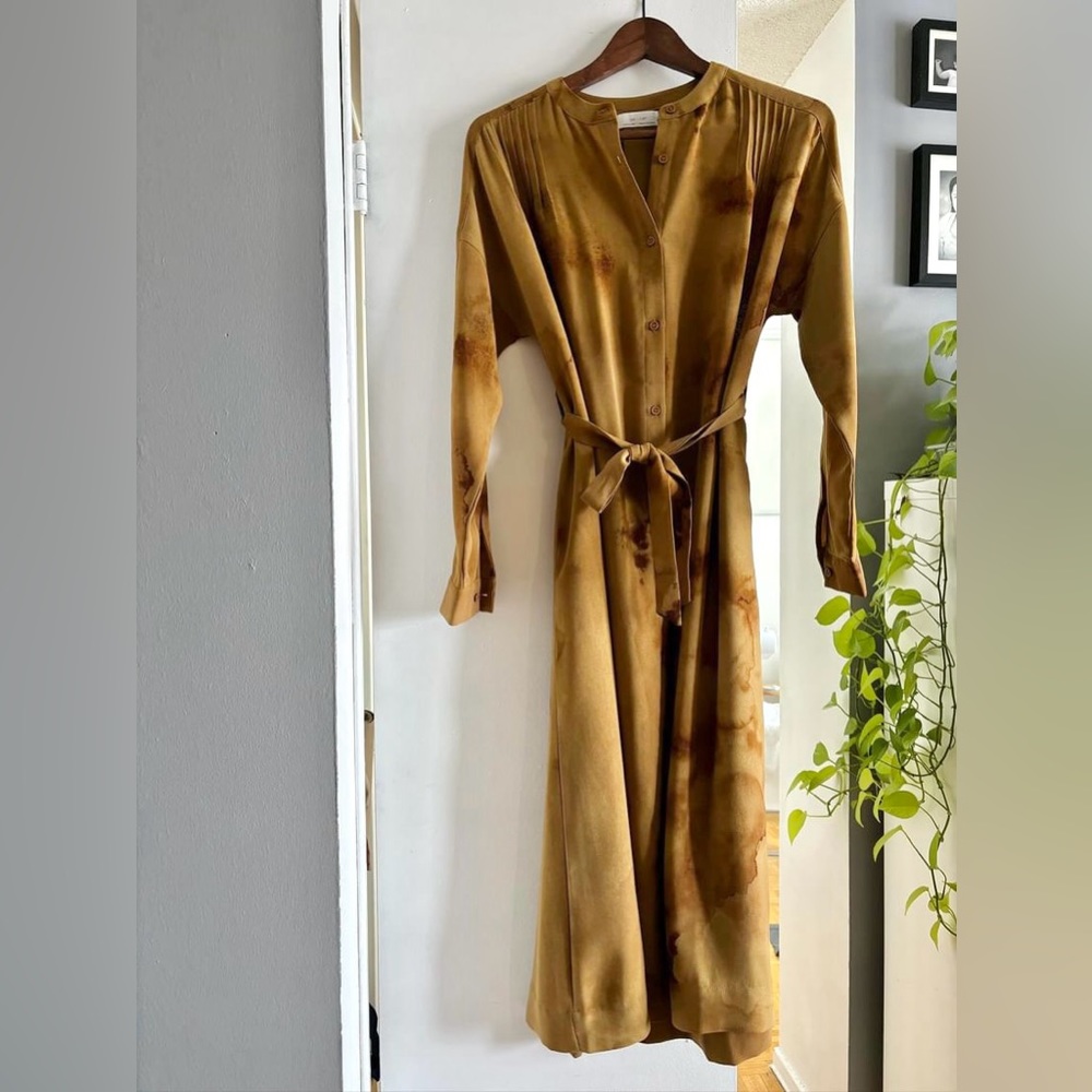 OAK and FORT Maxi shirt dress X-smalll